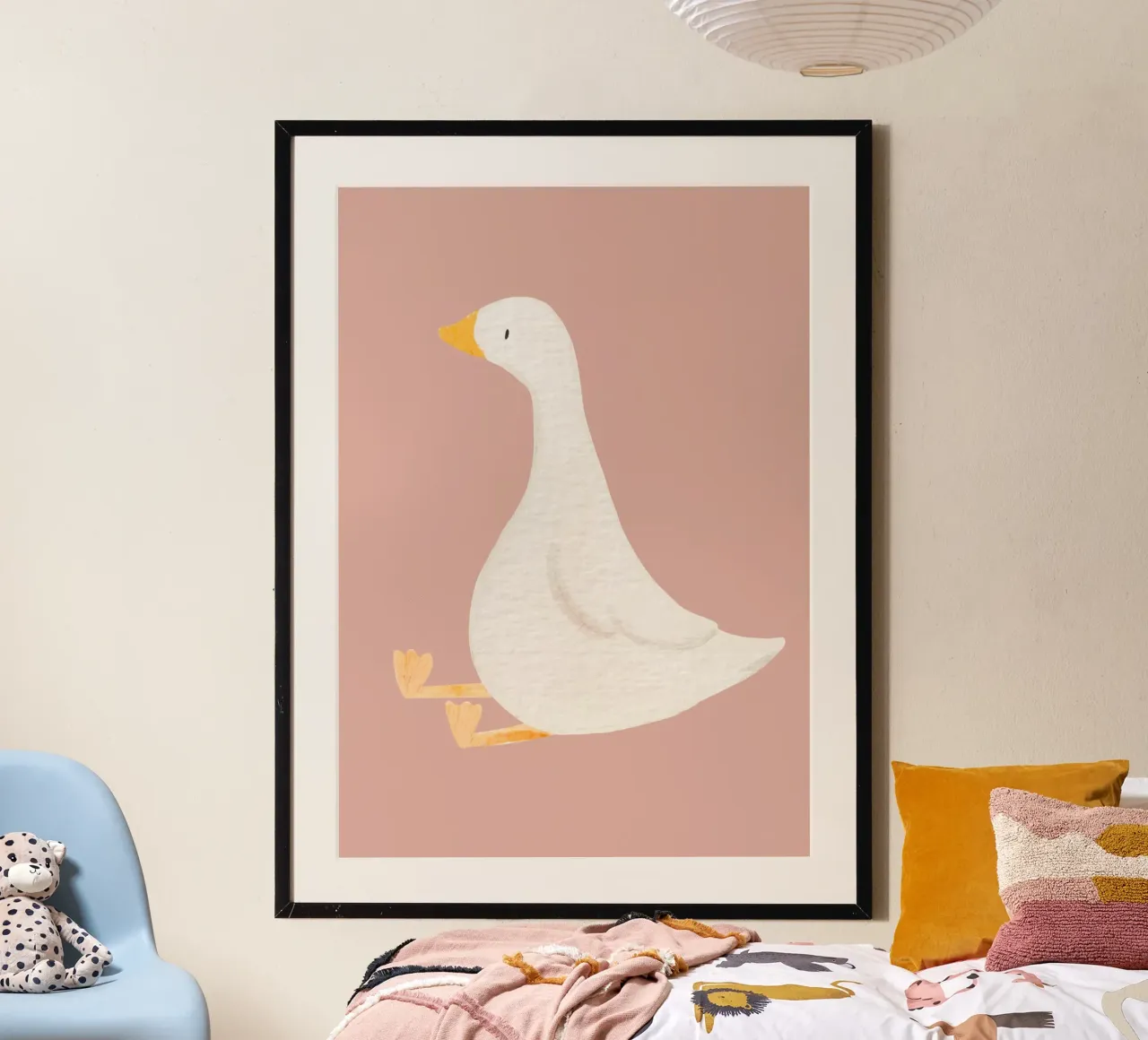 Minimal Mood Goose carta hahnemühle da KidzStudio