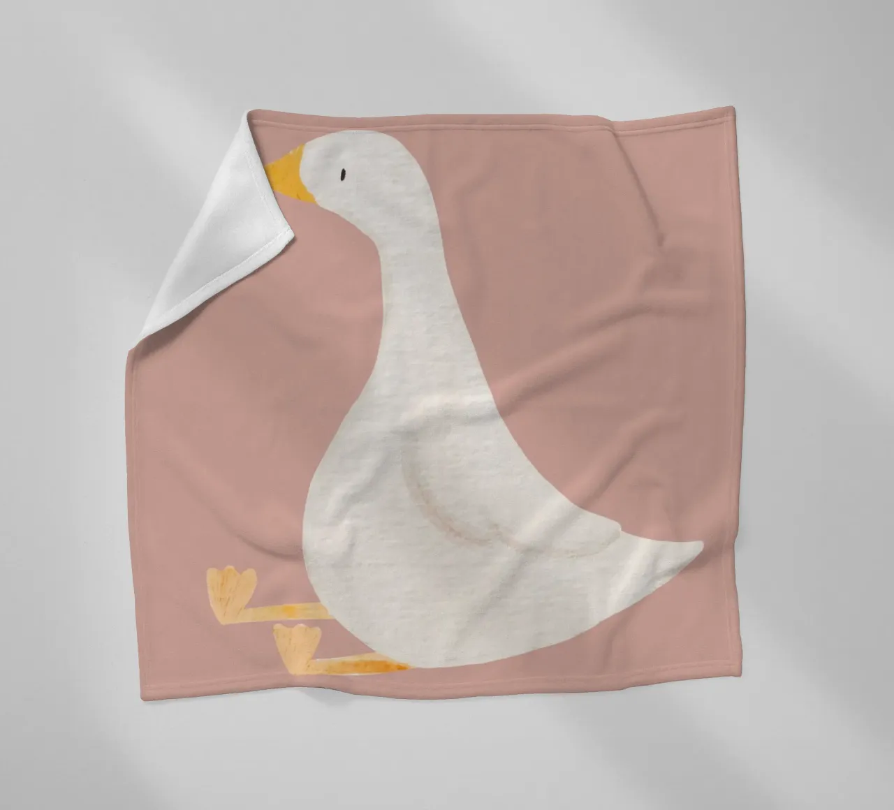 Minimal Mood Goose coperta in pile da KidzStudio