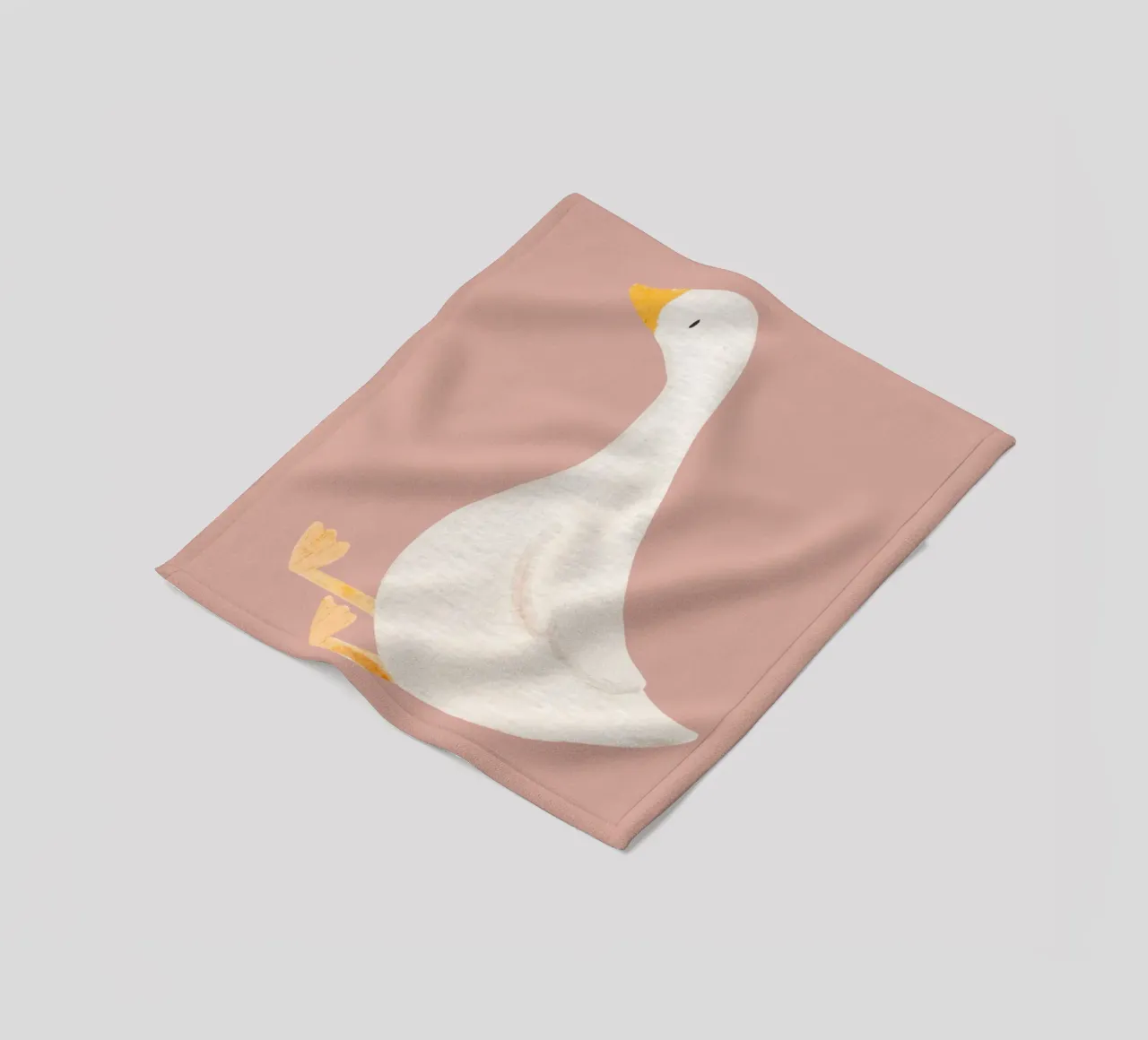 Minimal Mood Goose coperta in pile da KidzStudio