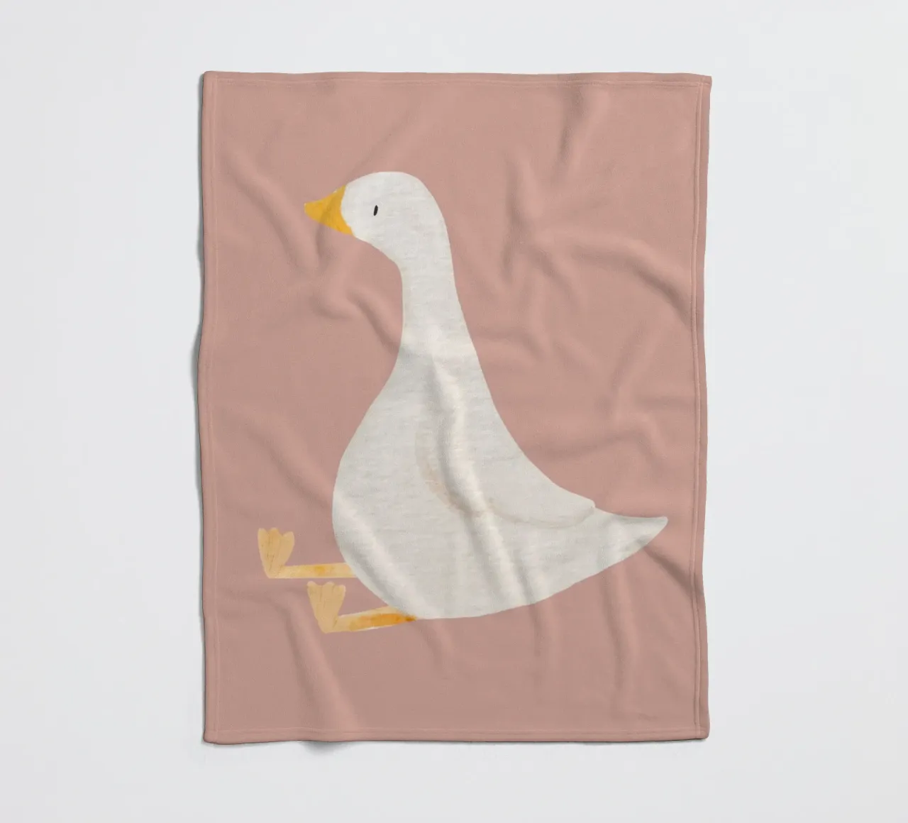 Minimal Mood Goose coperta in pile da KidzStudio