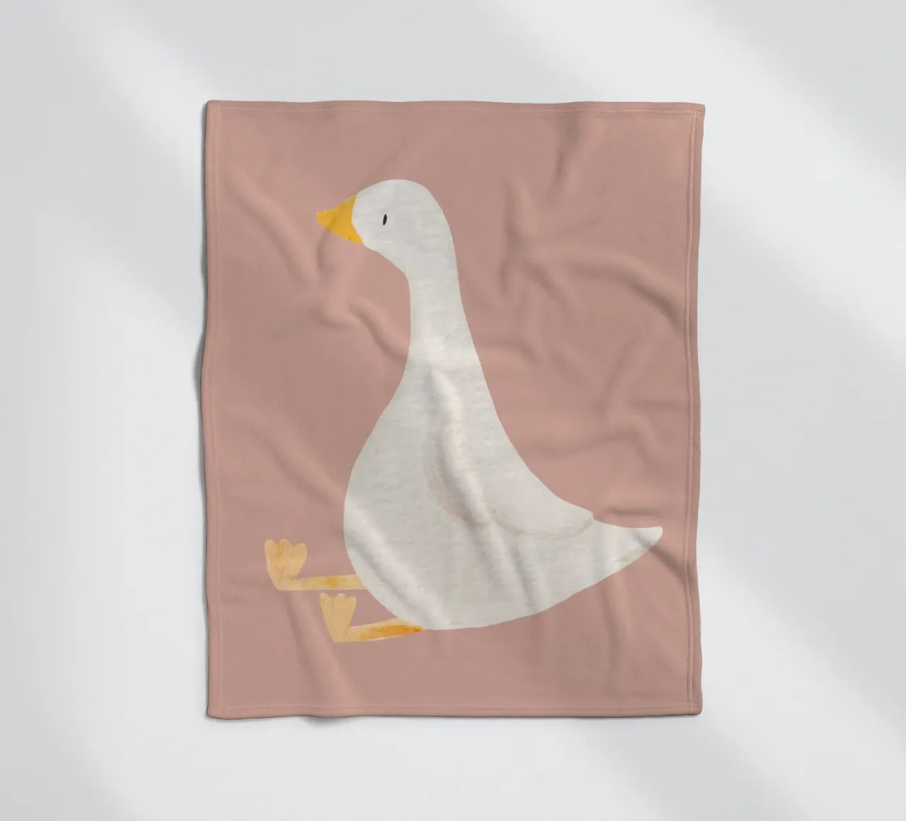 Minimal Mood Goose coperta in pile da KidzStudio