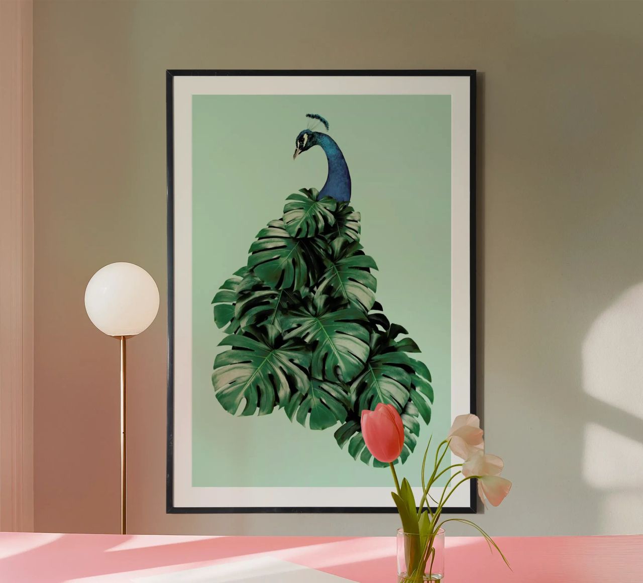 Monstera Bird poster by Jonas Loose
