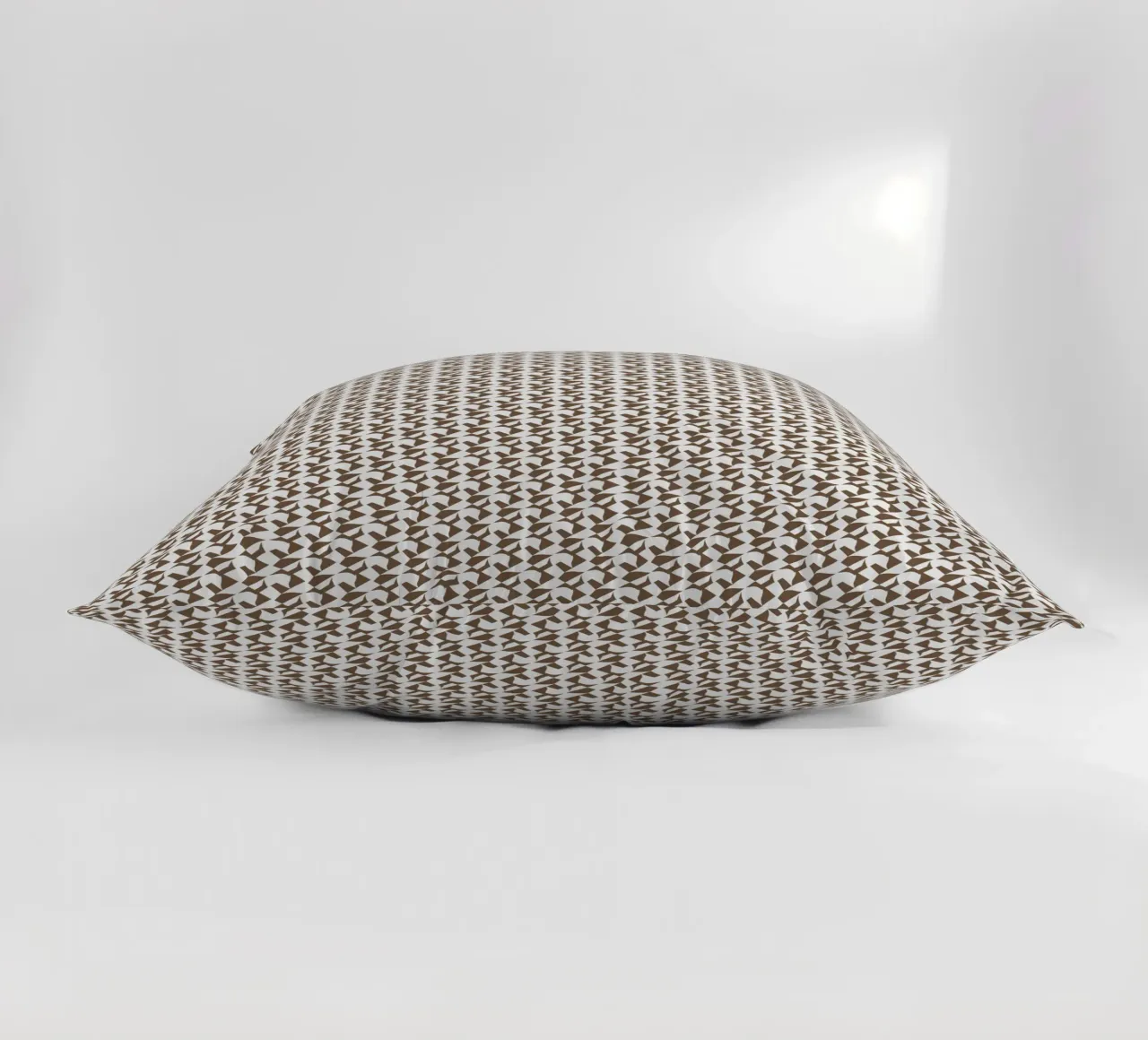 Scandinavian organic shape seamless pattern decorative cushion by Little Dean