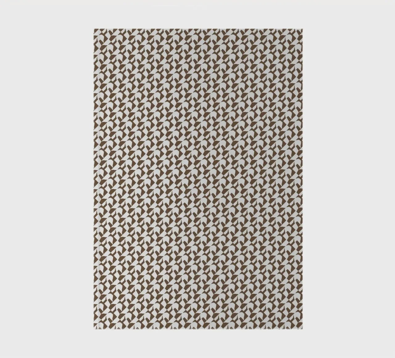 Scandinavian organic shape seamless pattern notebook by Little Dean