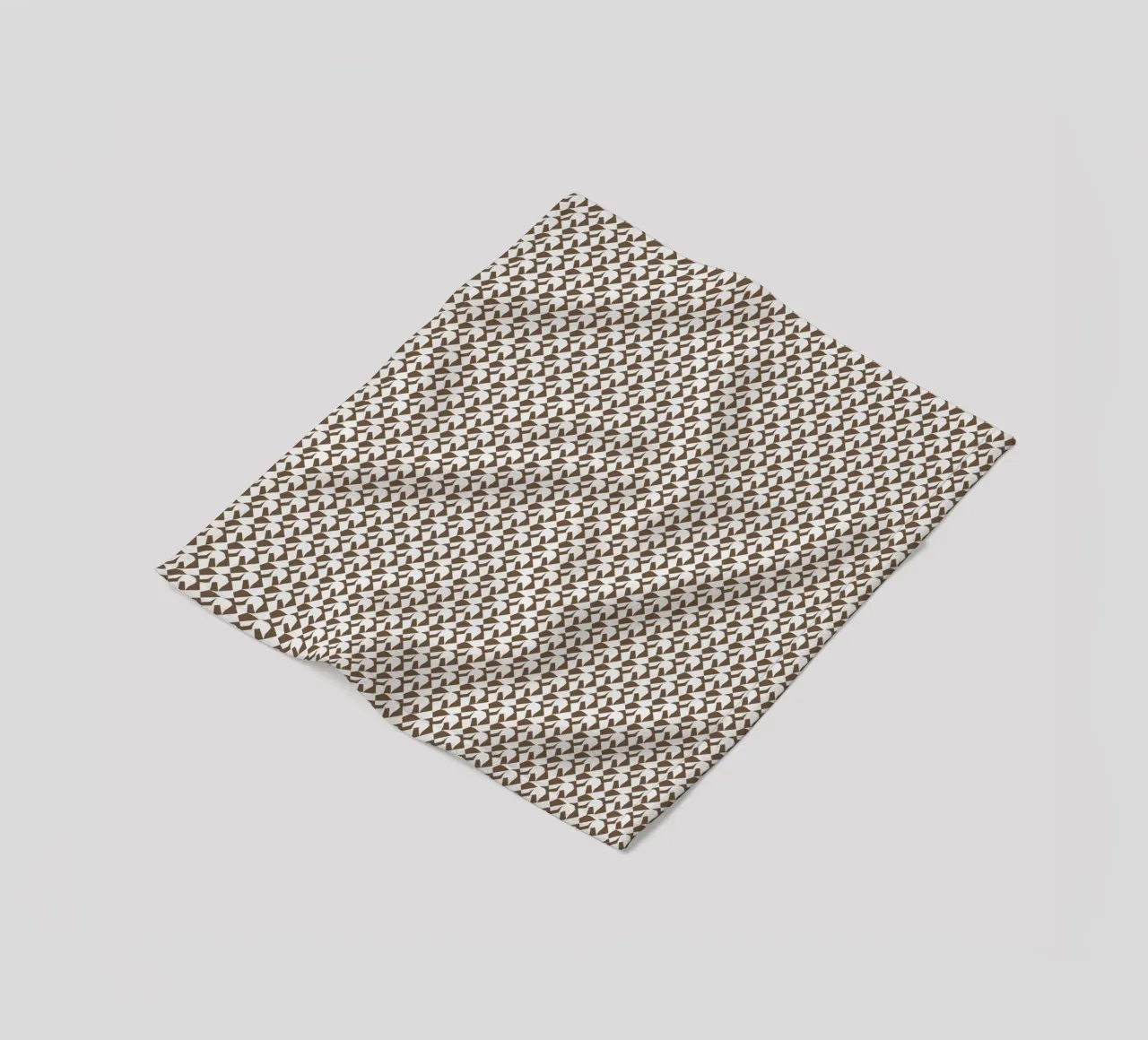 Scandinavian organic shape seamless pattern fleece blanket by Little Dean