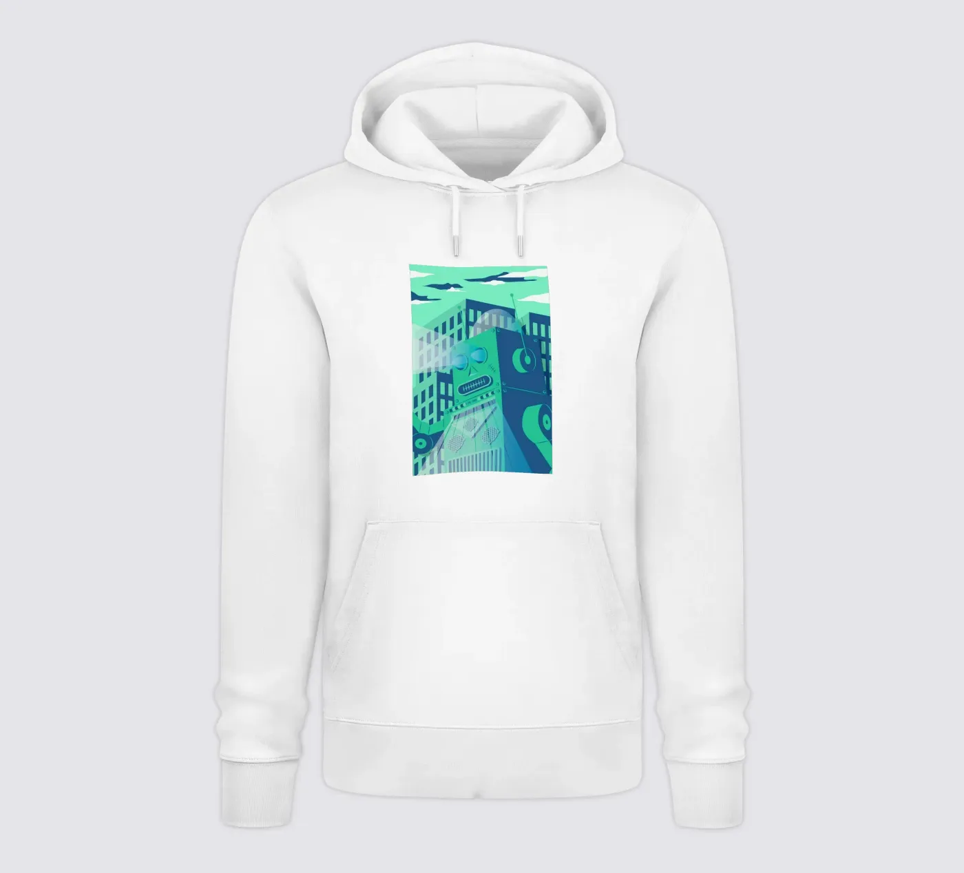 Intergalactic hoodie by The Poster Kid