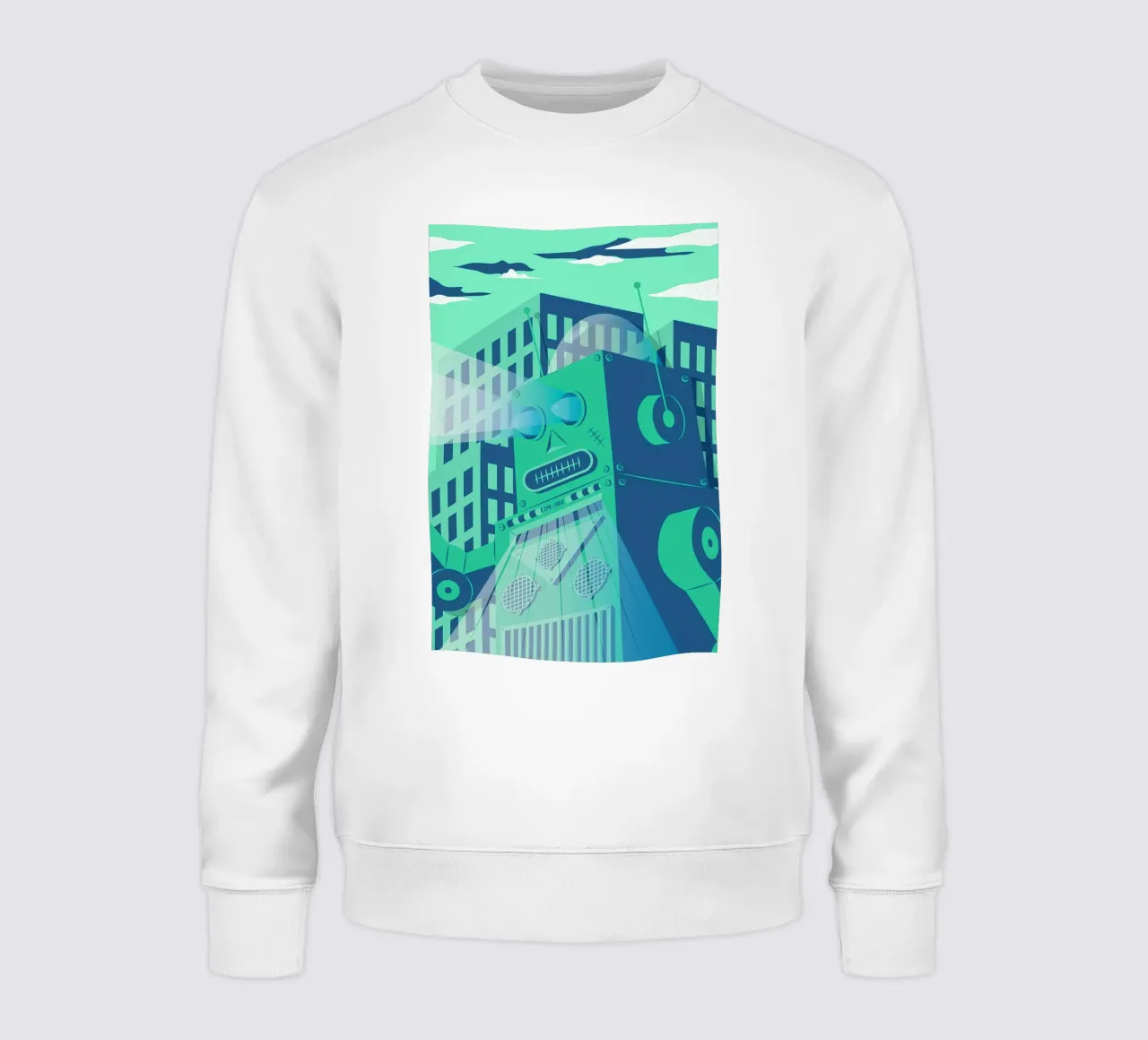 Intergalactic sweatshirt by The Poster Kid
