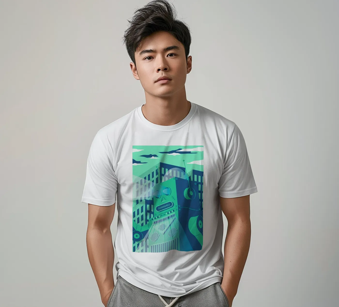 Intergalactic t-shirt da The Poster Kid