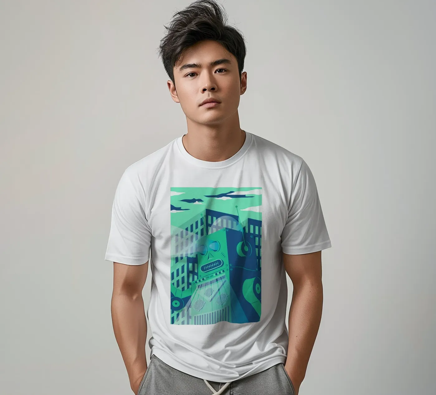 Intergalactic t-shirt da The Poster Kid