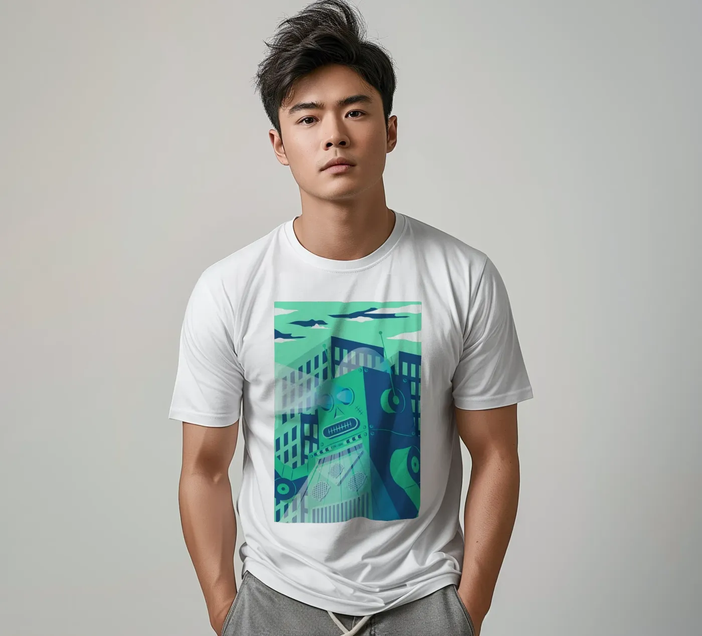 Intergalactic t-shirt da The Poster Kid