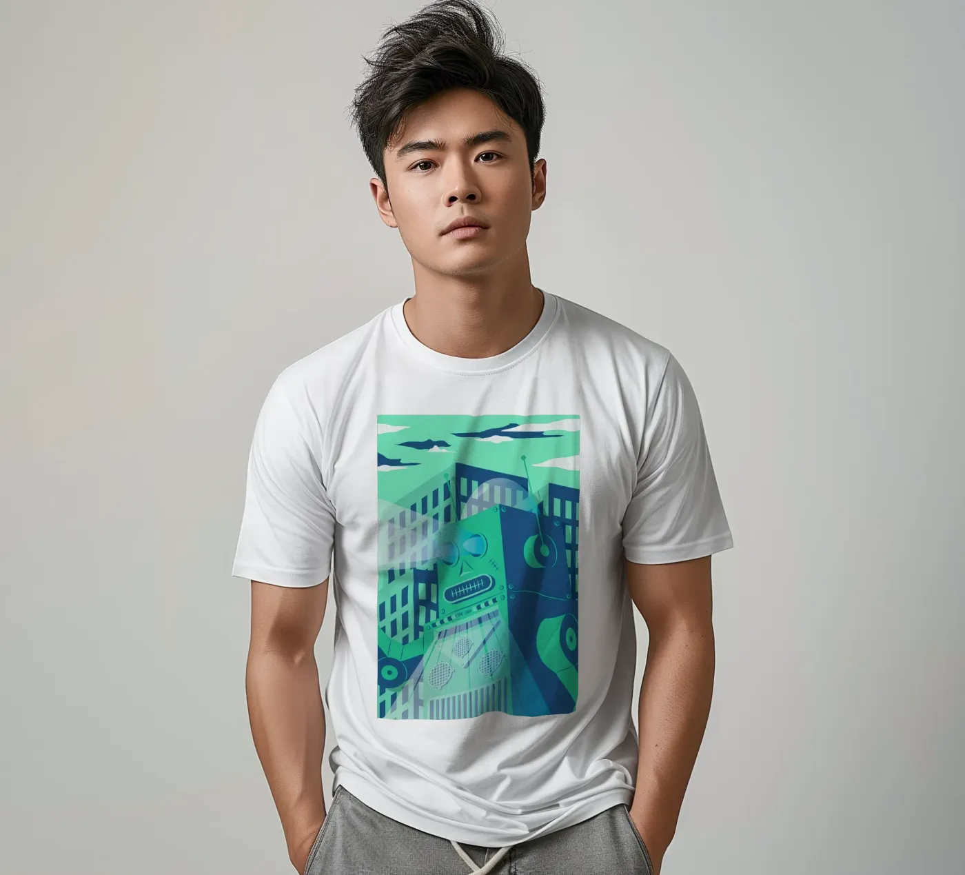 Intergalactic t-shirt da The Poster Kid