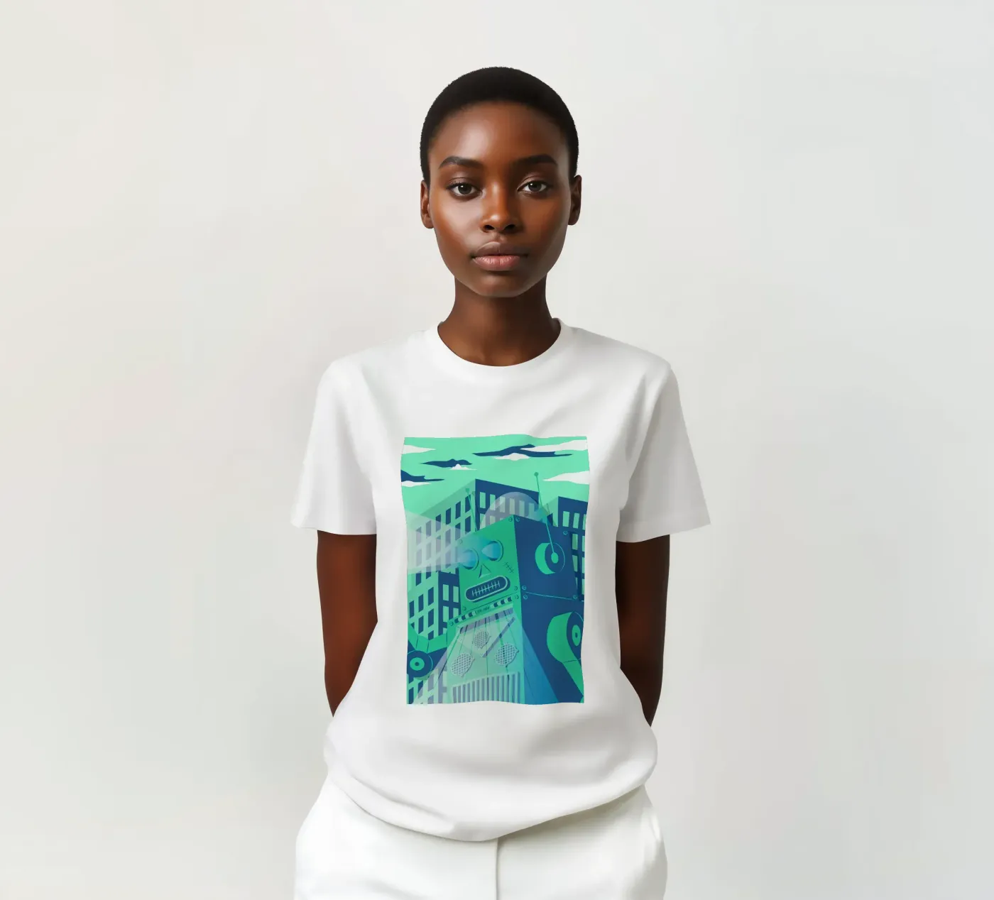 Intergalactic t-shirt da The Poster Kid
