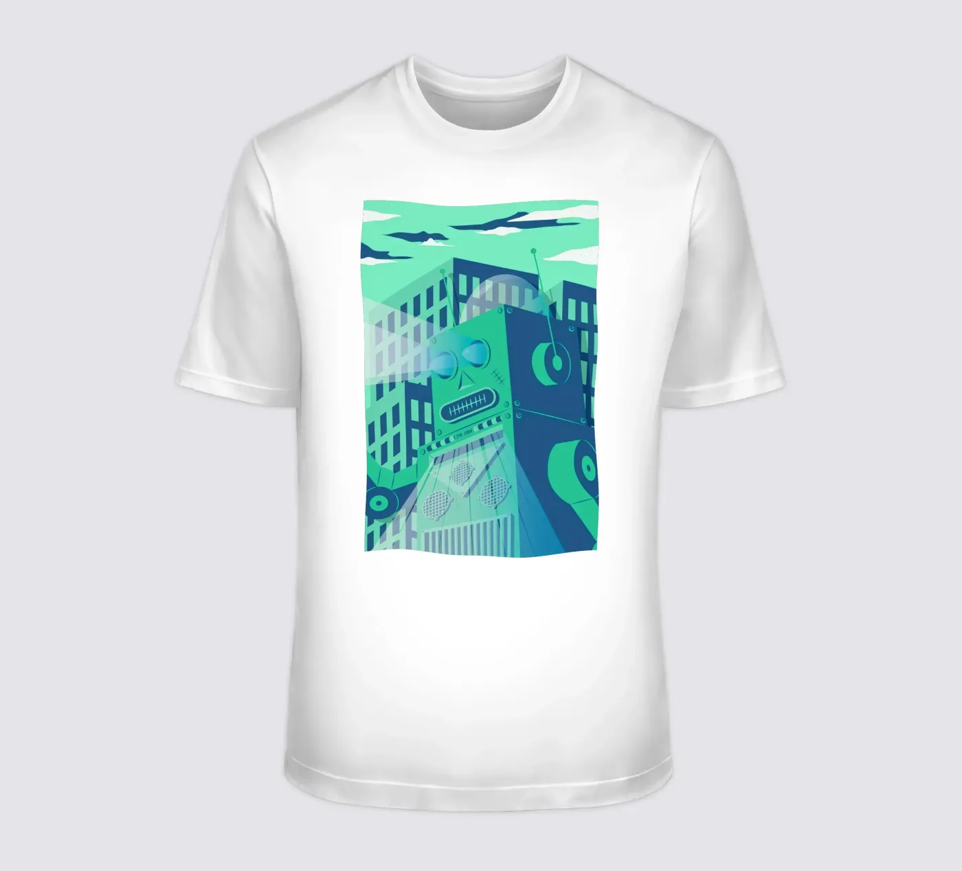 Intergalactic t-shirt da The Poster Kid