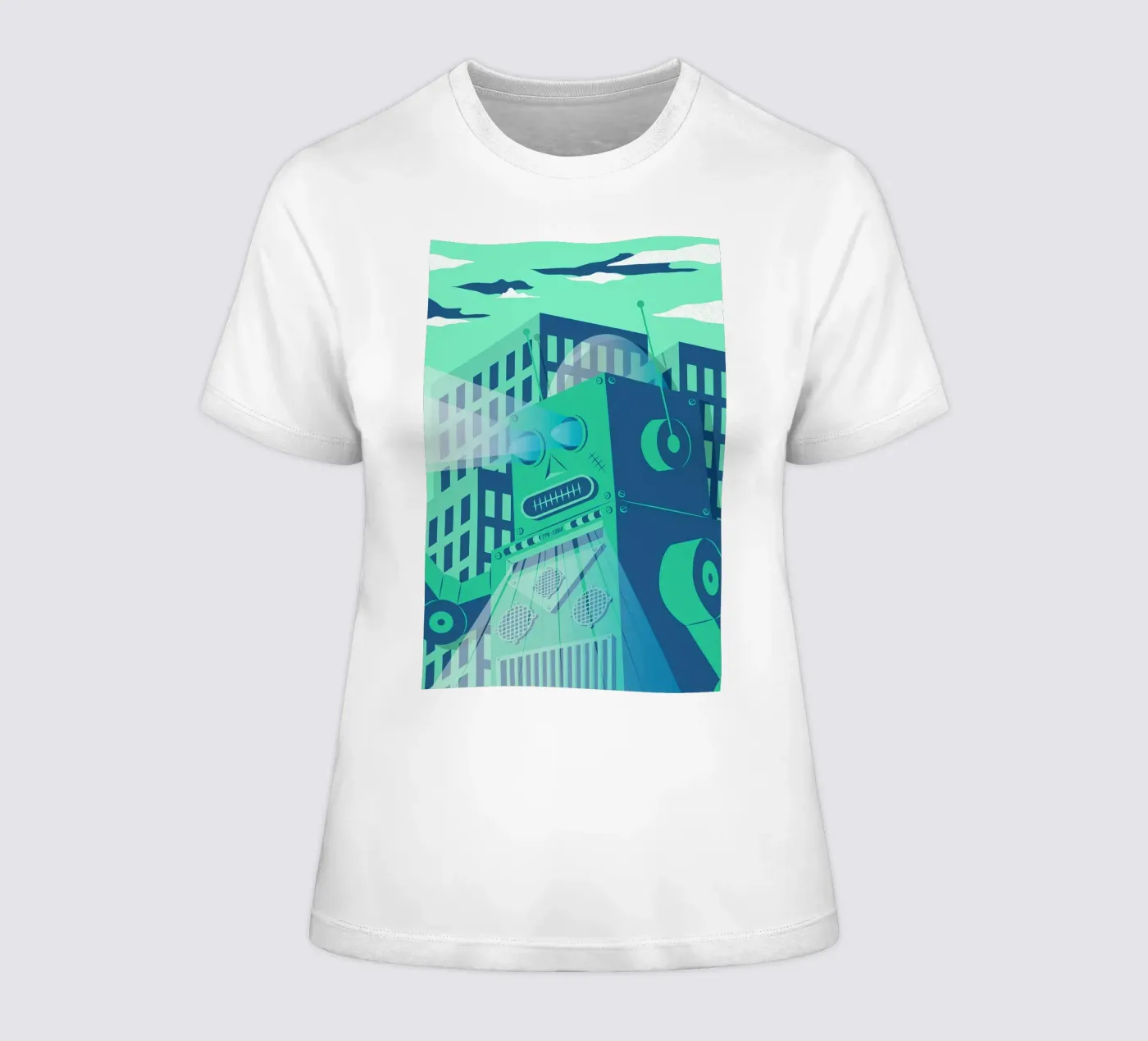 Intergalactic t-shirt da donna da The Poster Kid