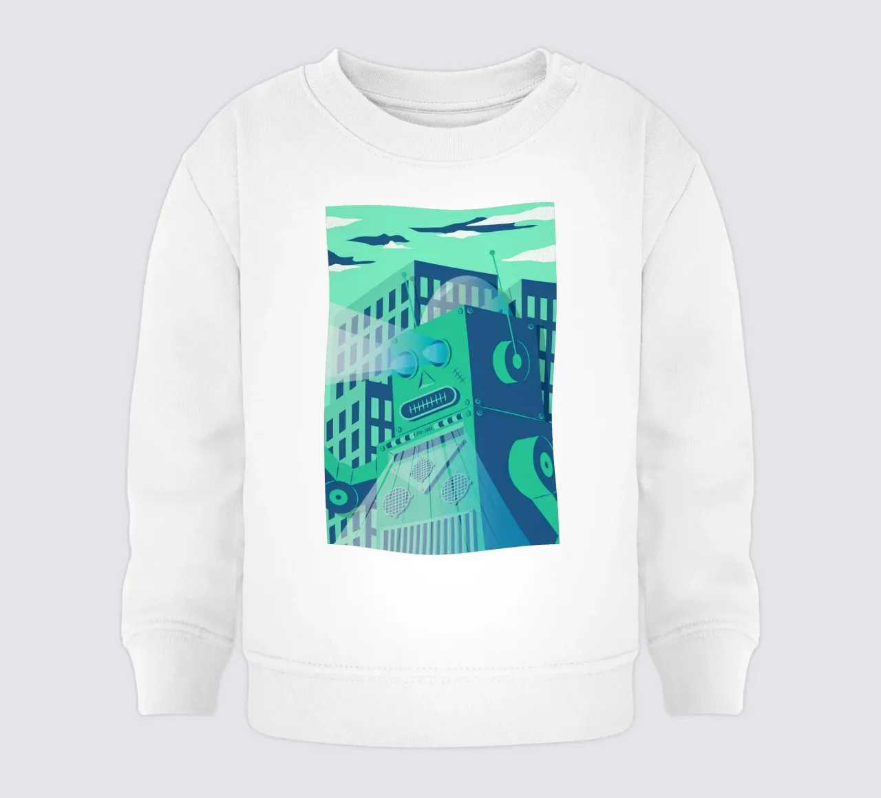 Intergalactic Baby Sweatshirt von The Poster Kid