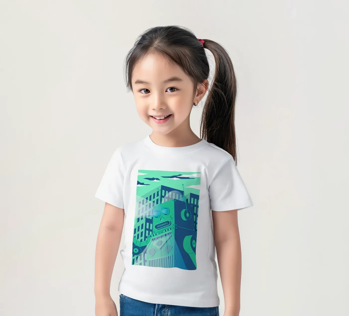Intergalactic kinder t-shirt van The Poster Kid
