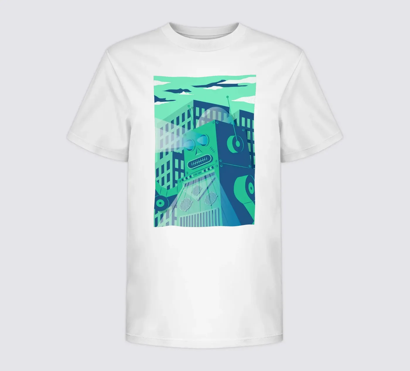 Intergalactic kinder t-shirt van The Poster Kid