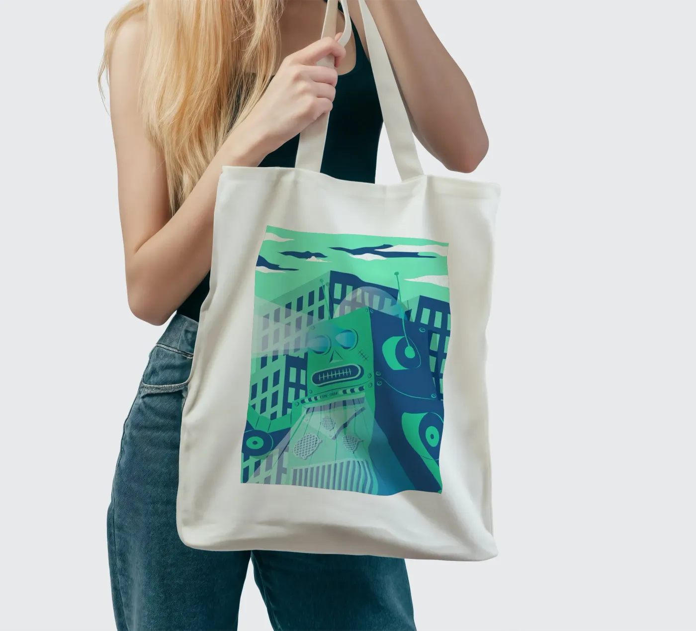 Intergalactic tote bag by The Poster Kid