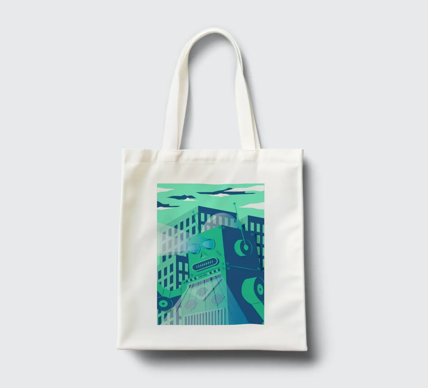 Intergalactic tote bag by The Poster Kid