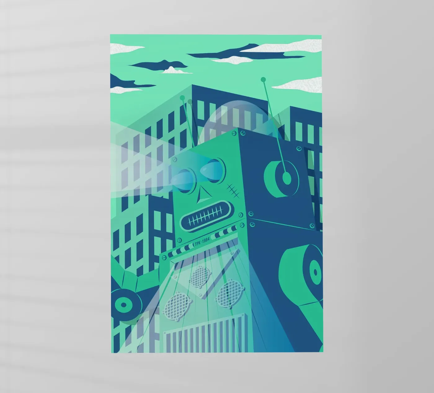 Intergalactic pellicola backlit da The Poster Kid