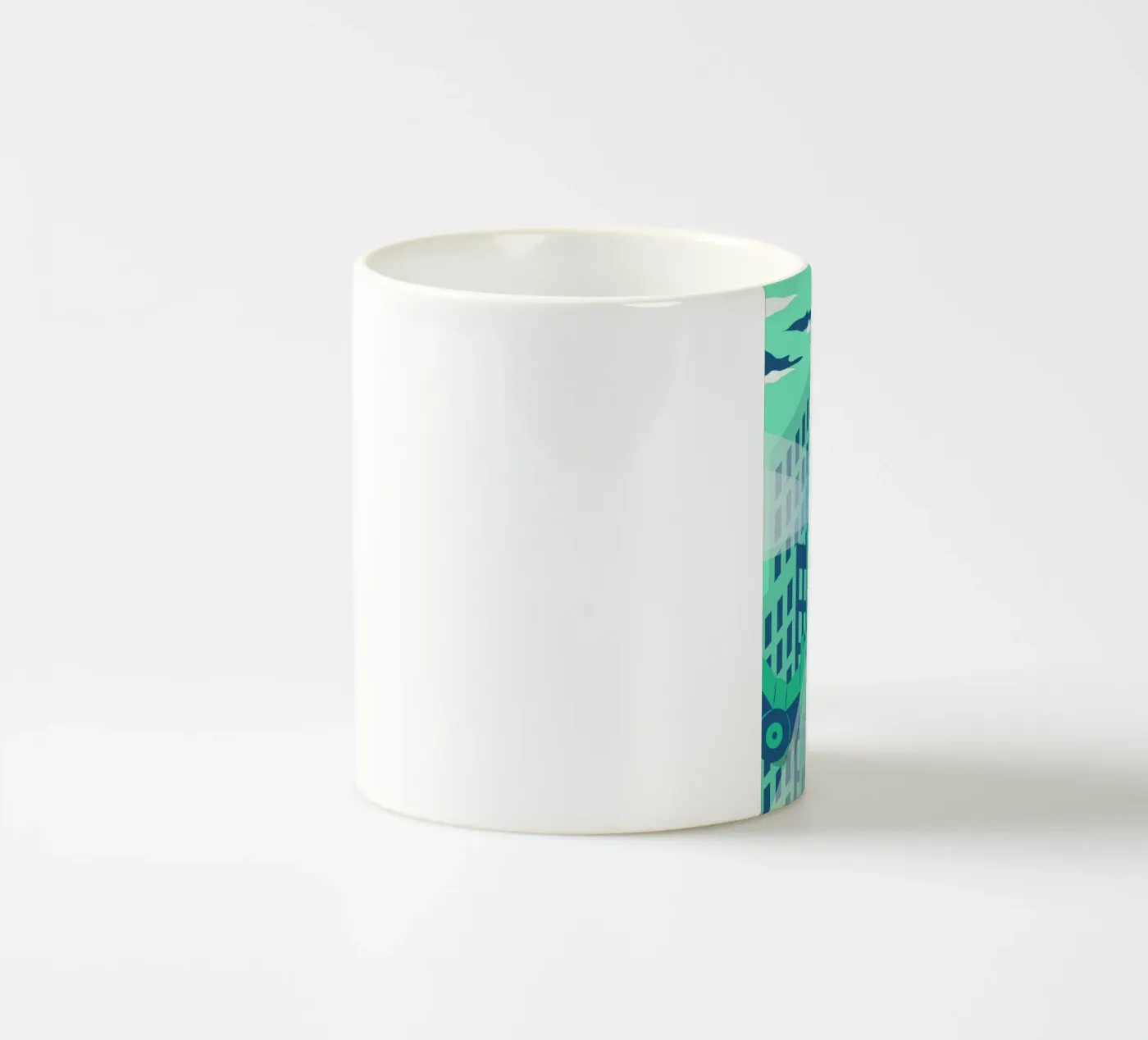 Intergalactic Keramik Tasse von The Poster Kid