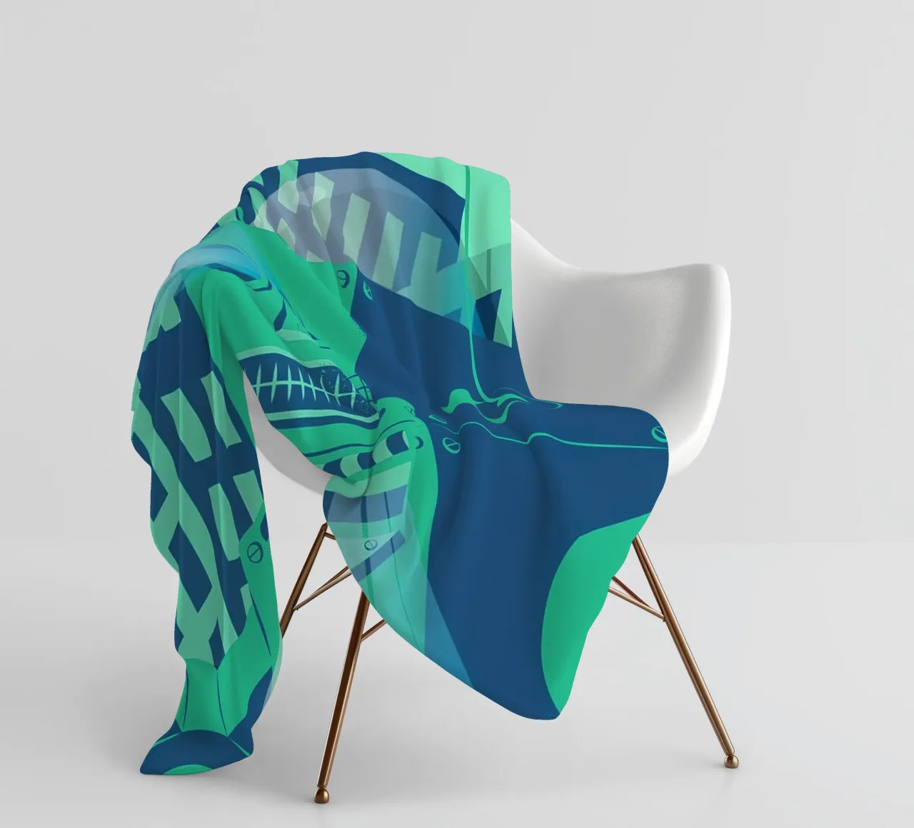 Intergalactic Fleecedecke von The Poster Kid