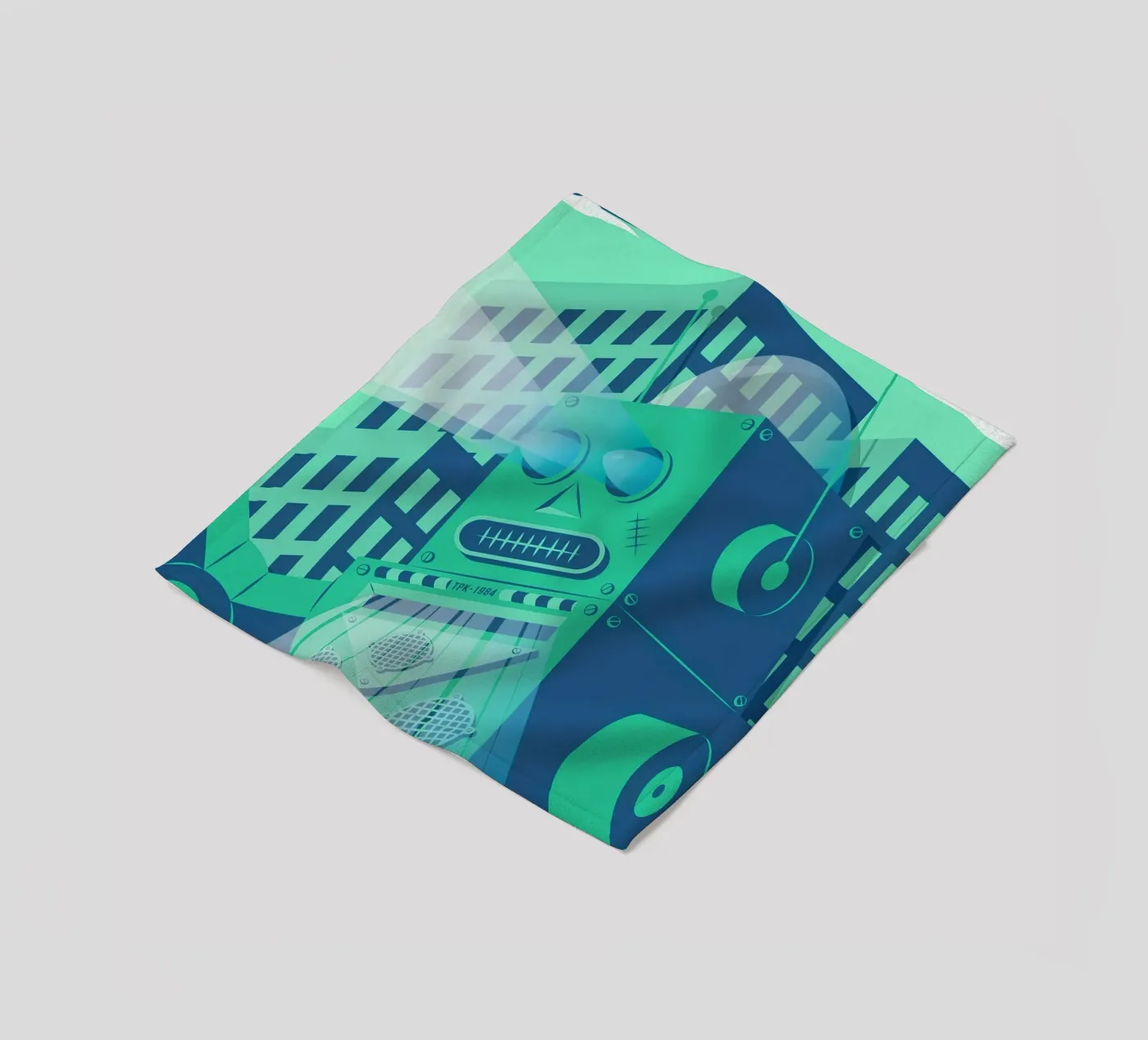 Intergalactic plaid polaire de The Poster Kid