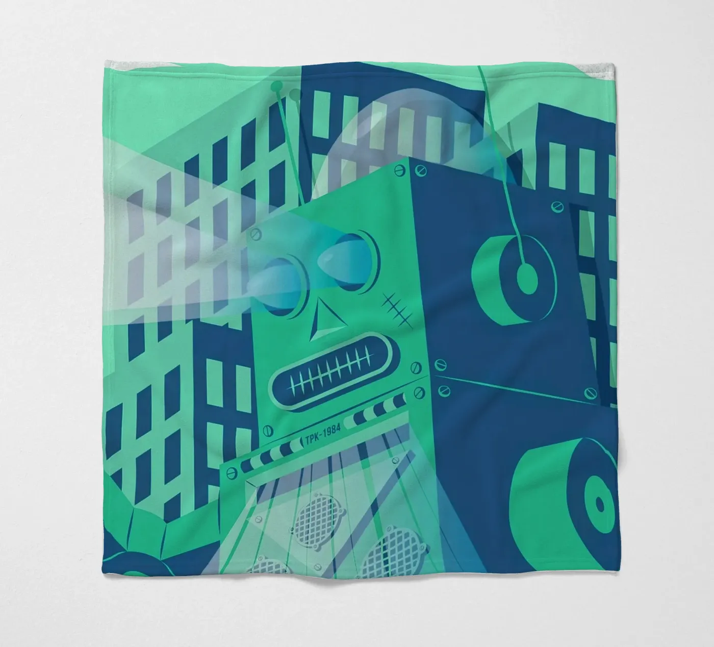 Intergalactic plaid polaire de The Poster Kid