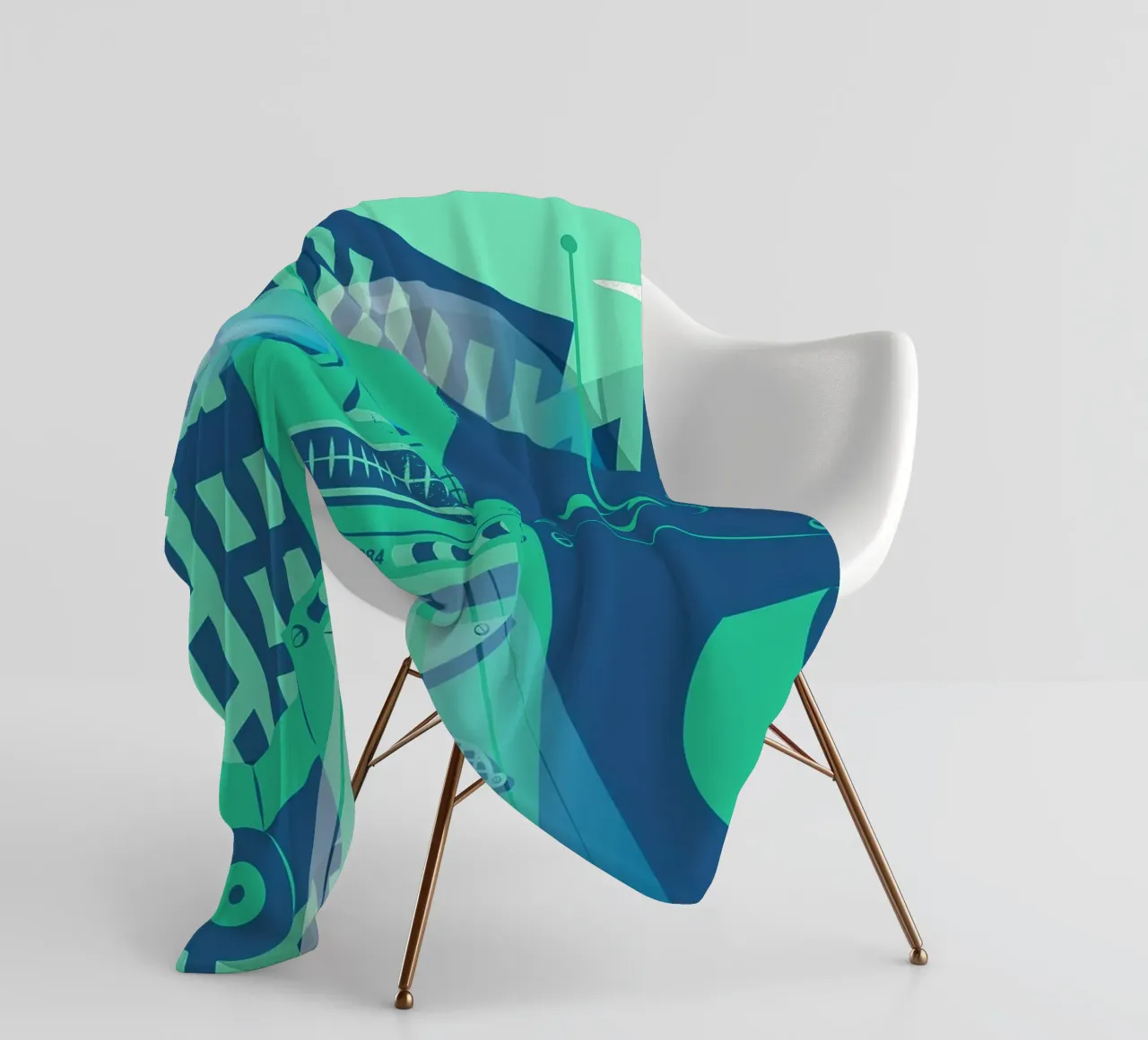 Intergalactic Fleecedecke von The Poster Kid