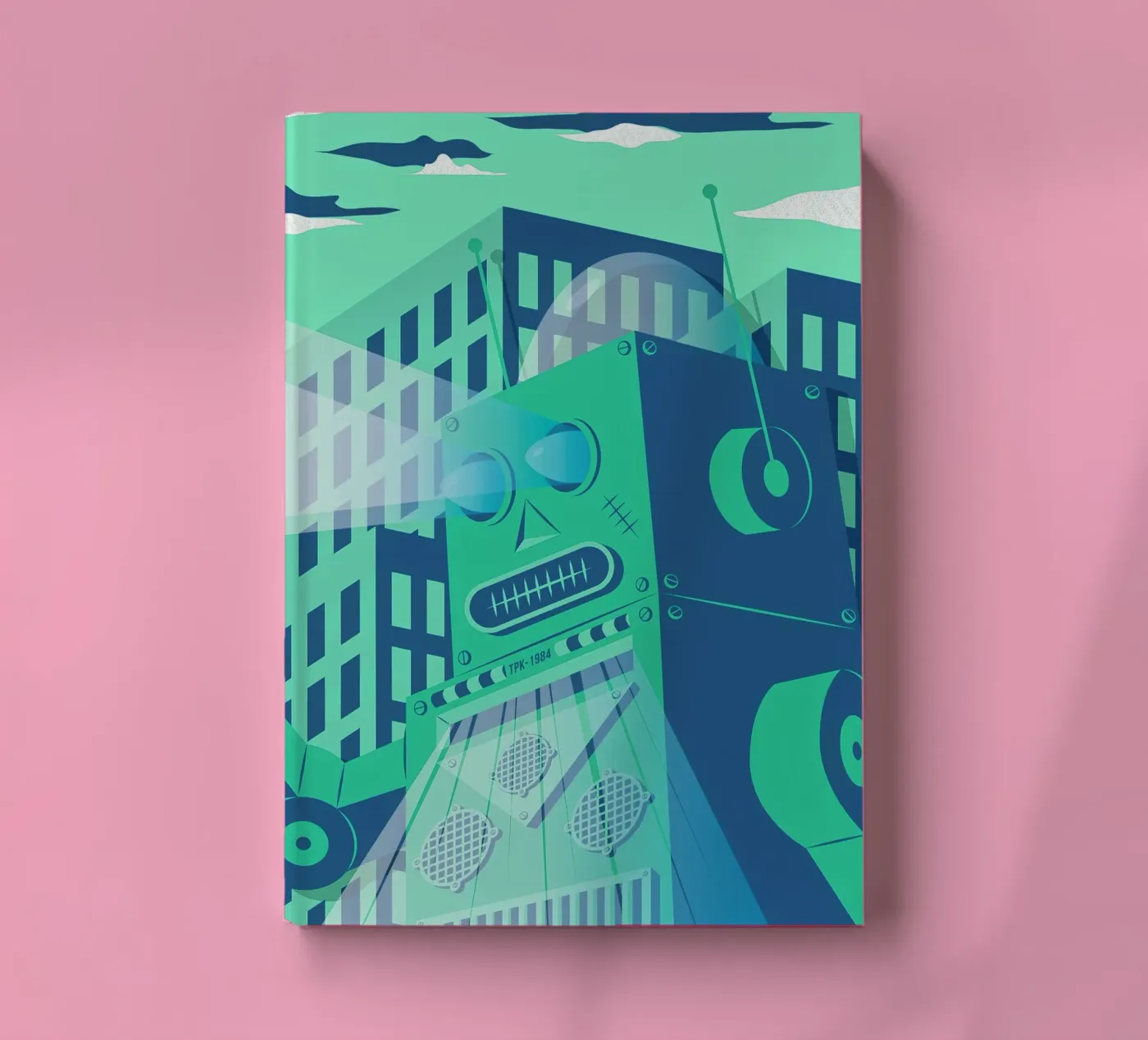 Intergalactic notebook by The Poster Kid