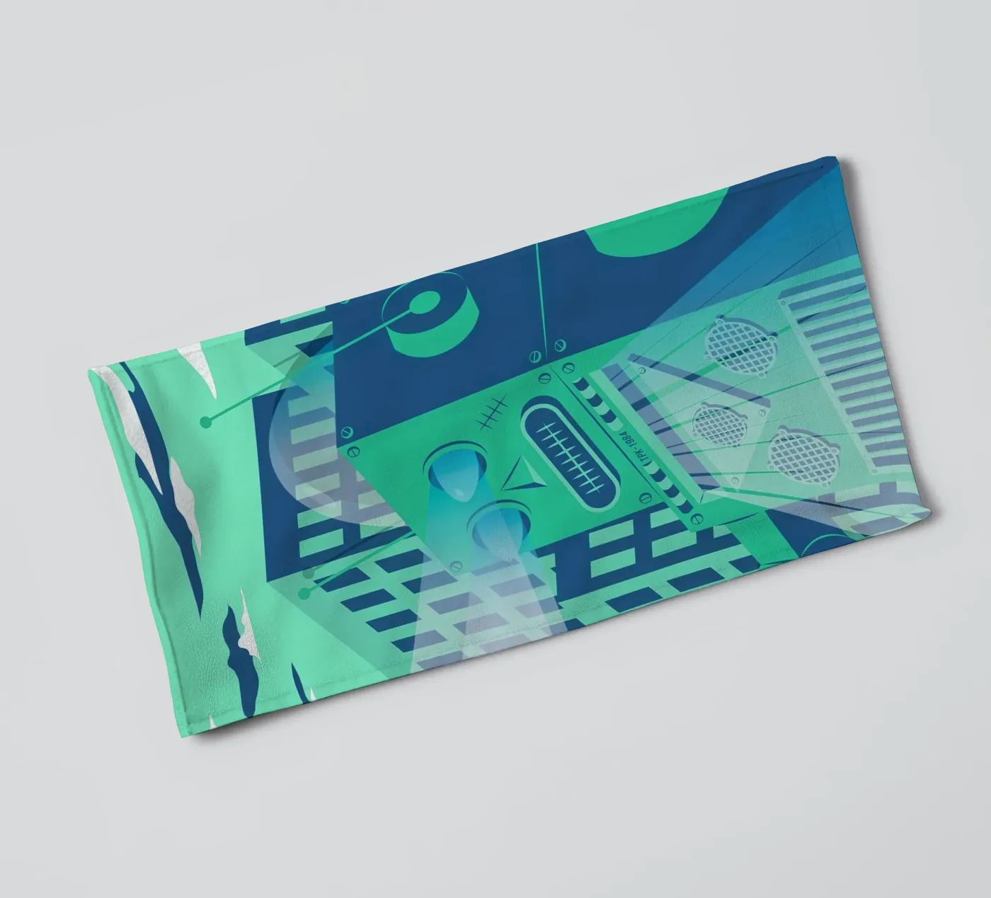 Intergalactic Handtuch von The Poster Kid