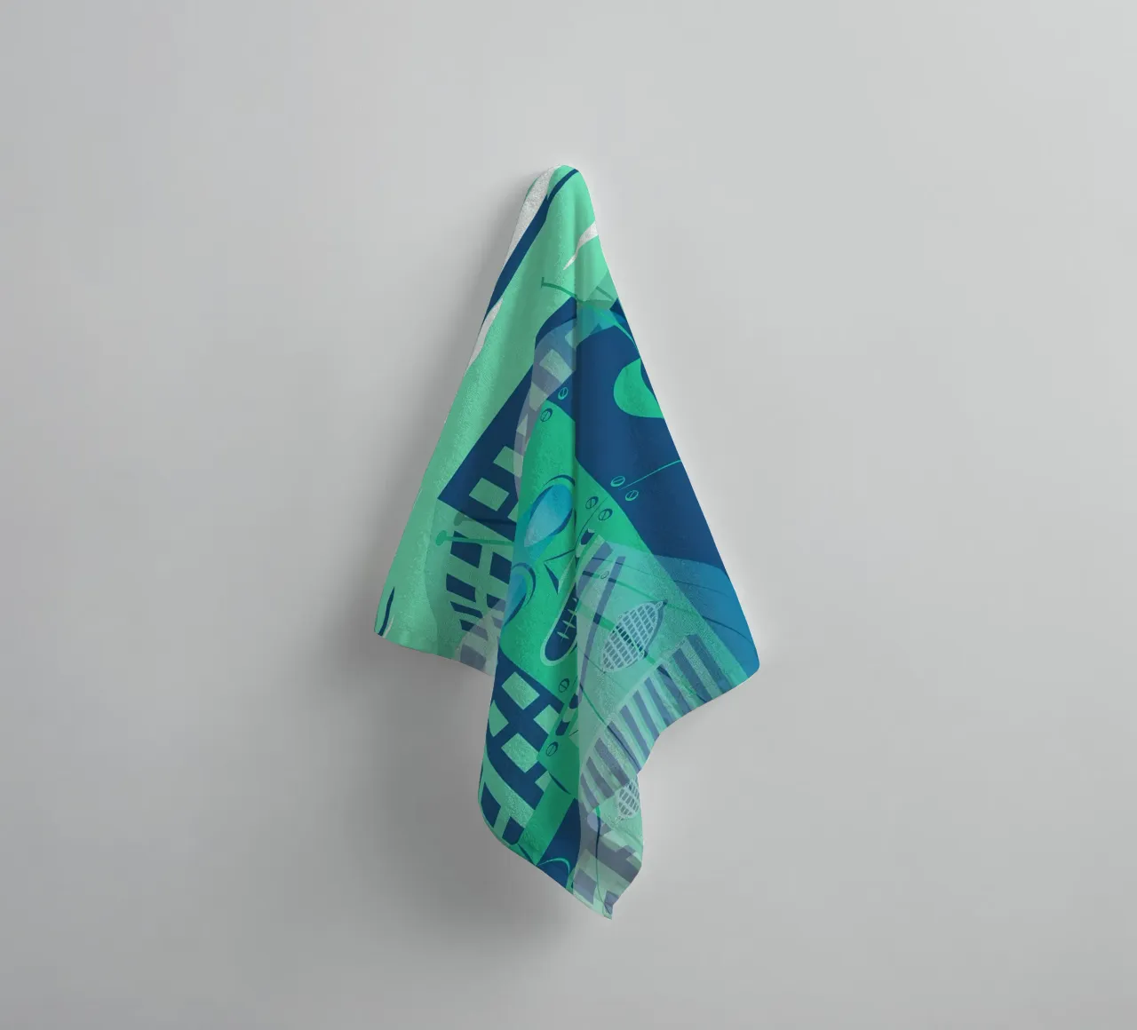 Intergalactic Handtuch von The Poster Kid