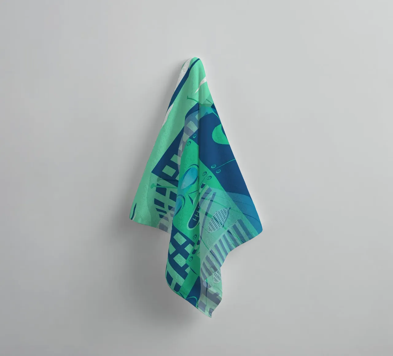 Intergalactic Handtuch von The Poster Kid