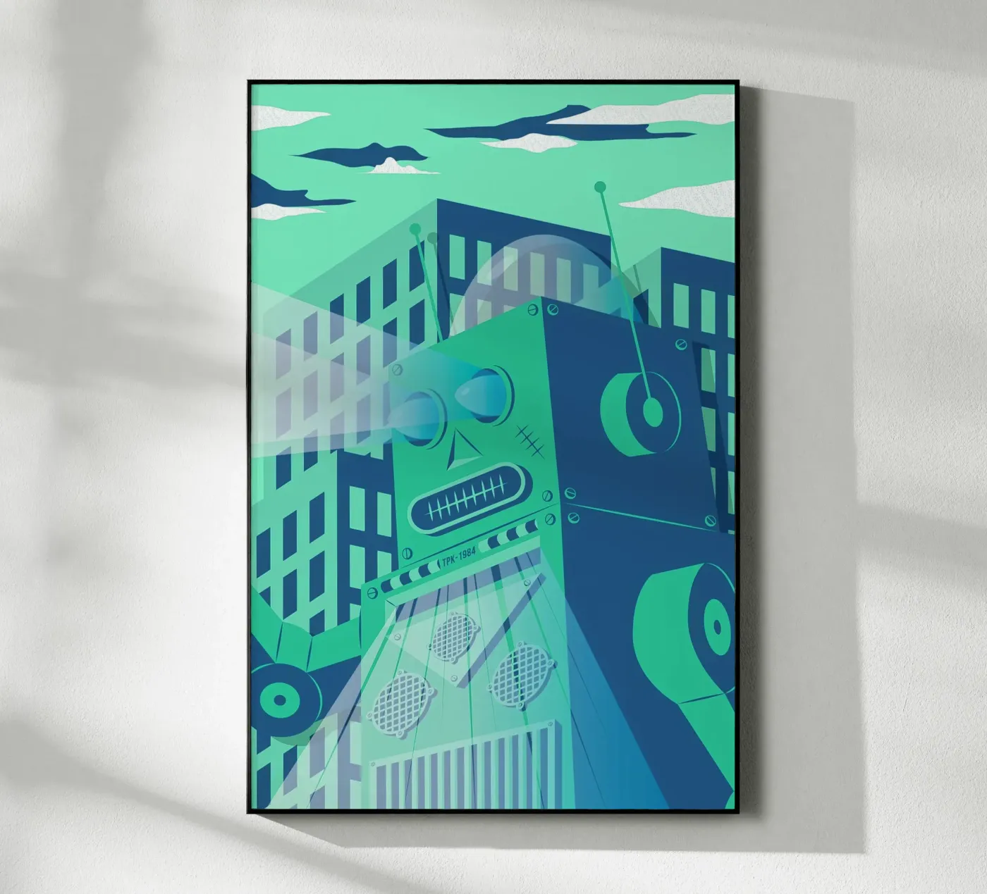 Intergalactic plexiglas de The Poster Kid