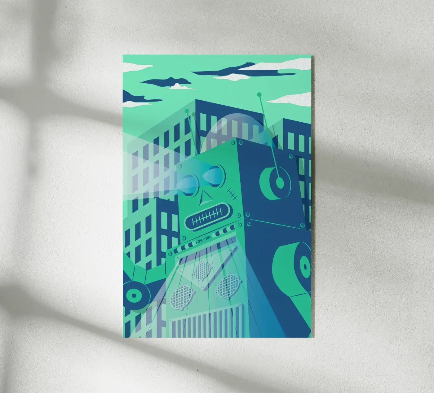 Intergalactic plexiglas de The Poster Kid