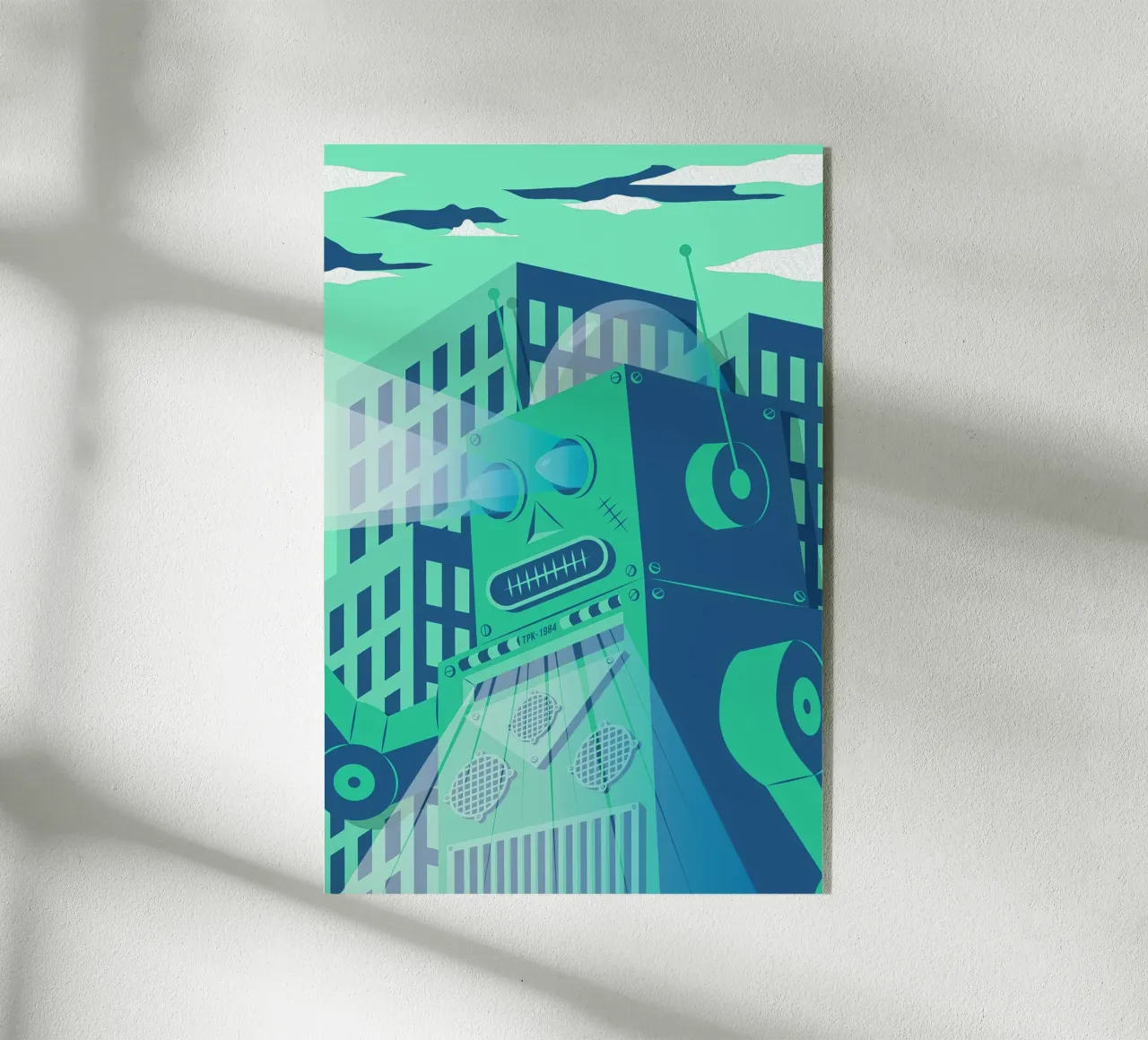 Intergalactic plexiglass da The Poster Kid