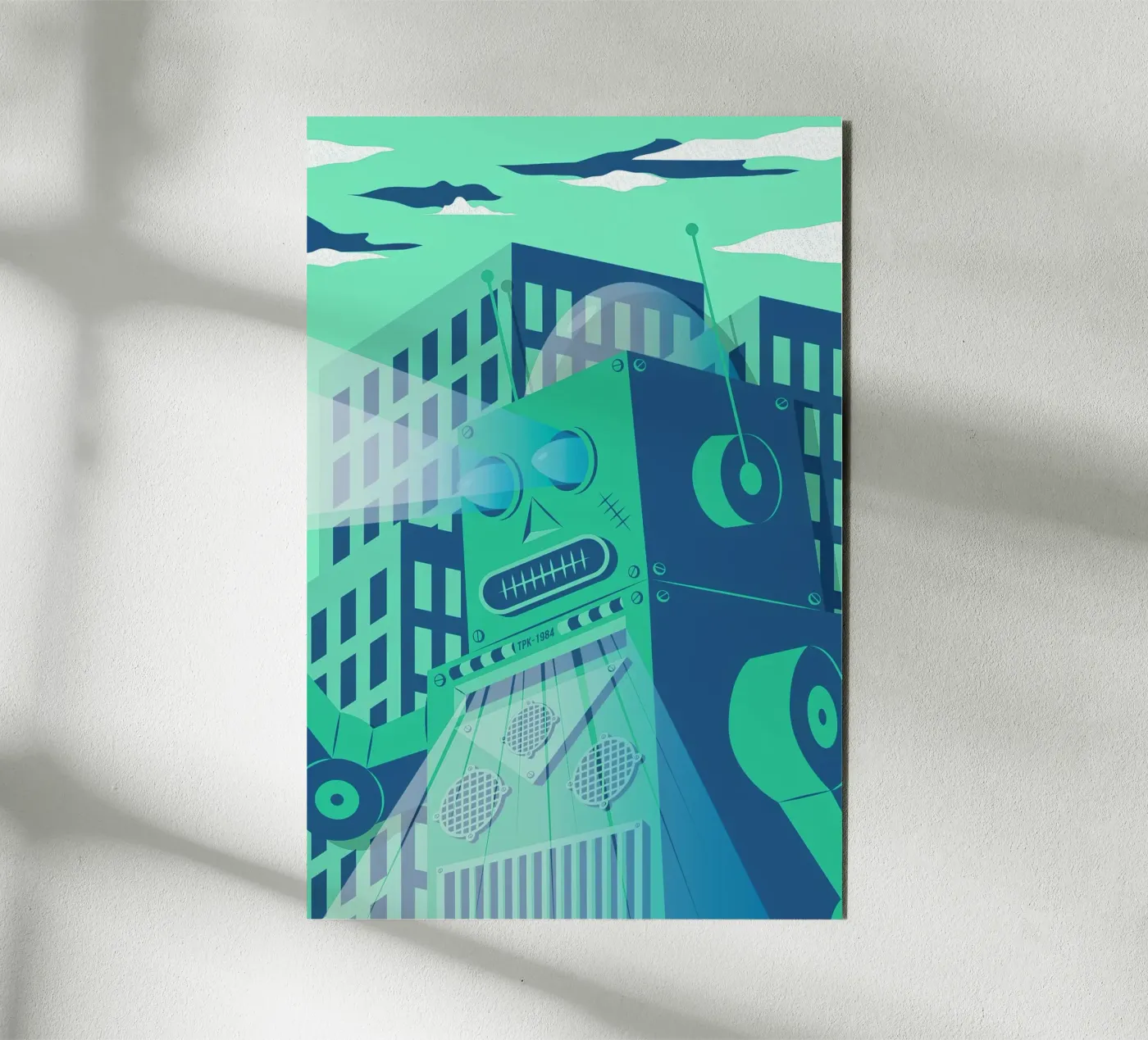 Intergalactic forex plate by The Poster Kid