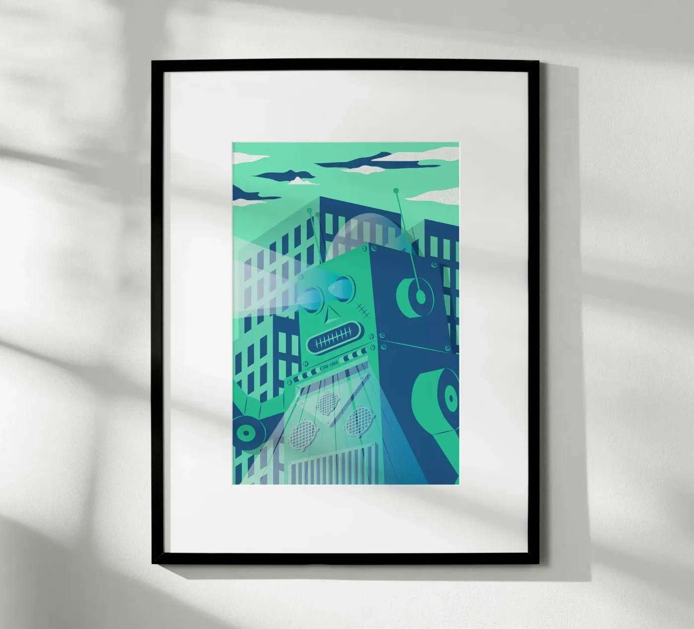 Intergalactic Poster von The Poster Kid