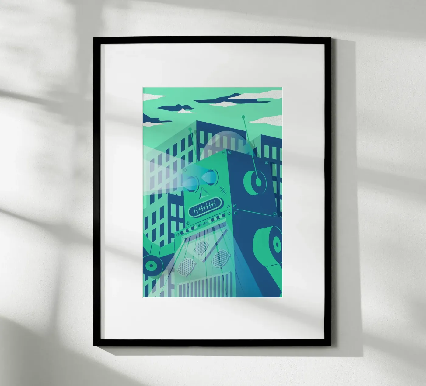 Intergalactic poster van The Poster Kid