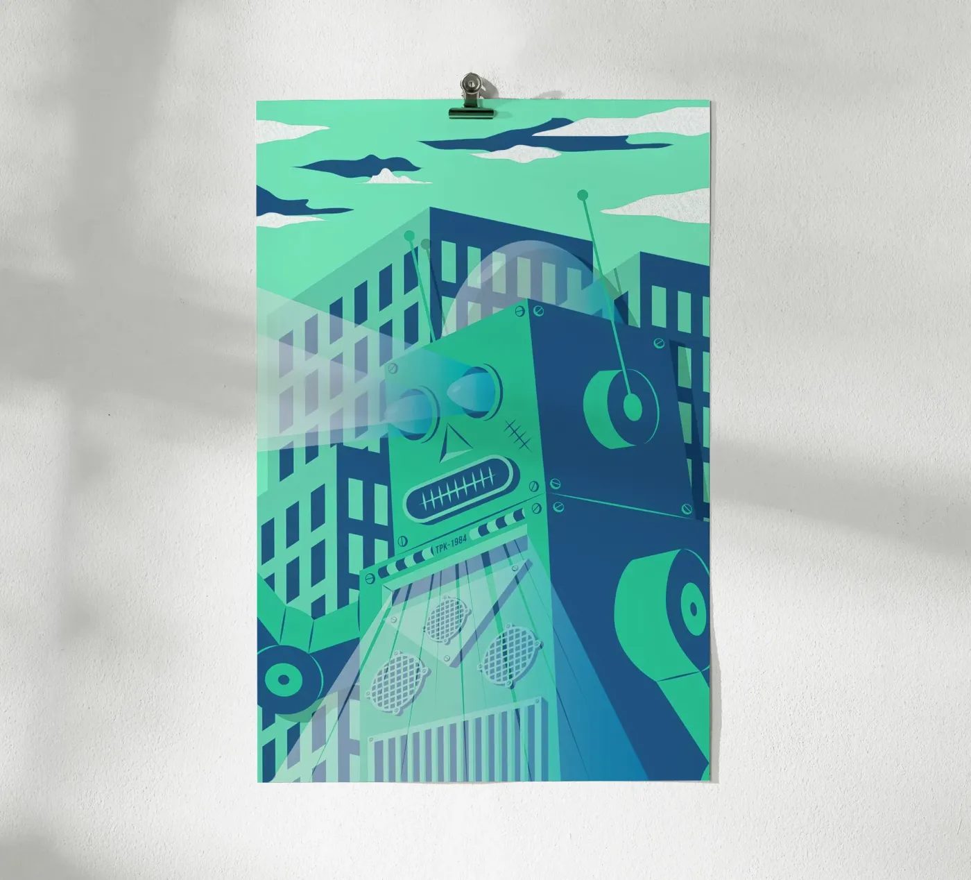 Intergalactic Poster von The Poster Kid