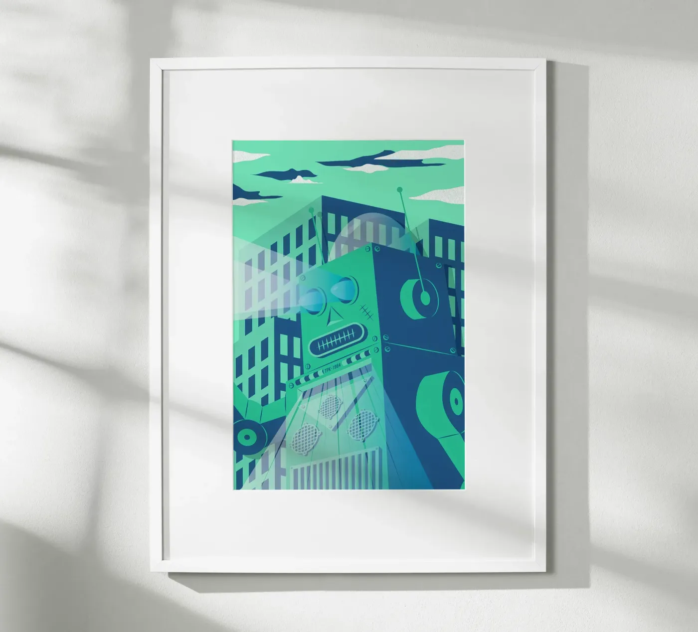 Intergalactic Poster von The Poster Kid