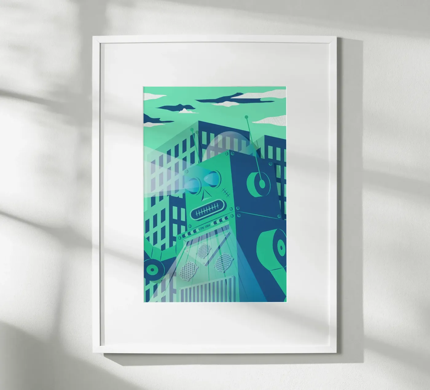 Intergalactic poster van The Poster Kid