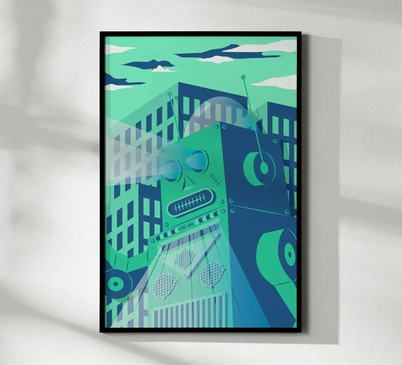 Intergalactic poster van The Poster Kid