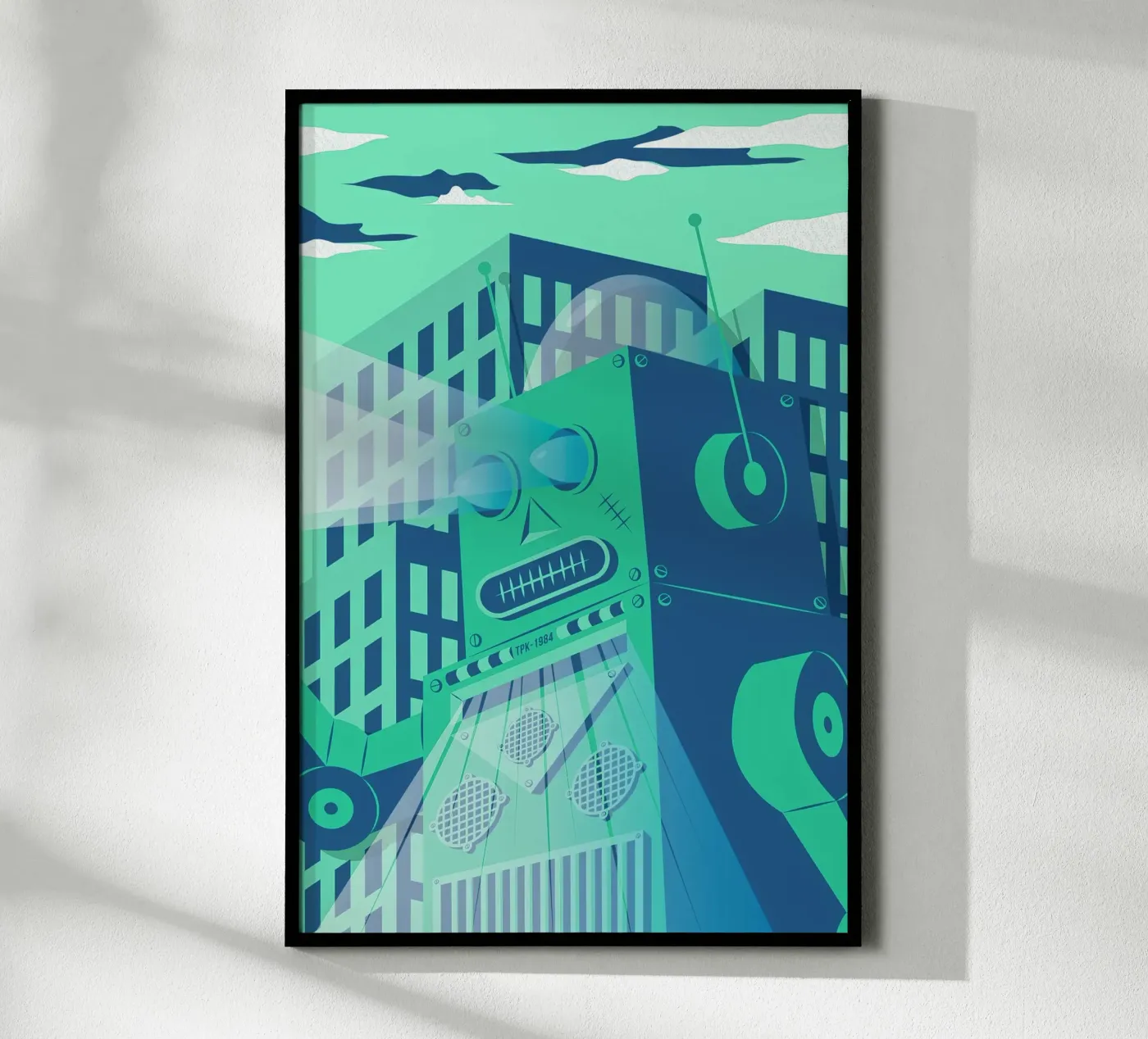 Intergalactic Poster von The Poster Kid