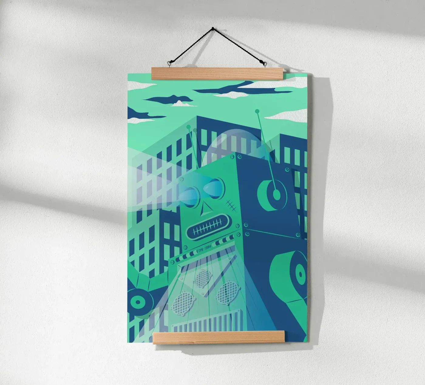 Intergalactic Poster von The Poster Kid