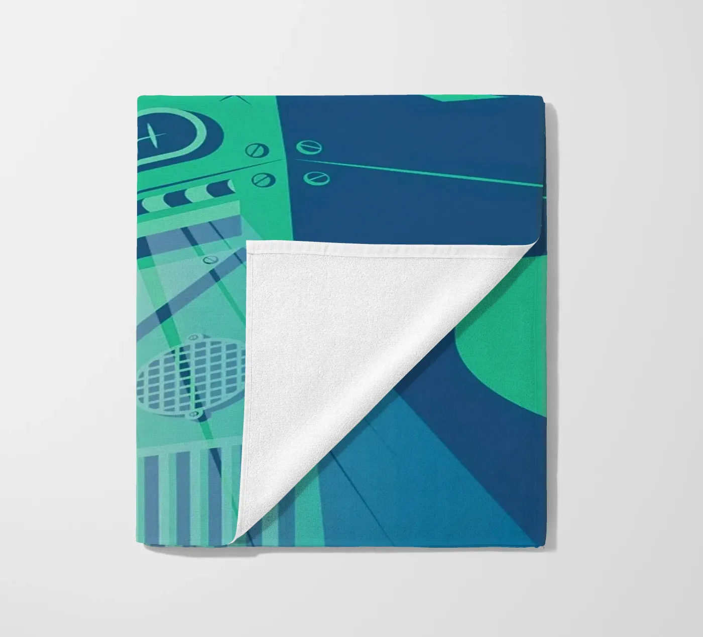 Intergalactic Strandtuch von The Poster Kid