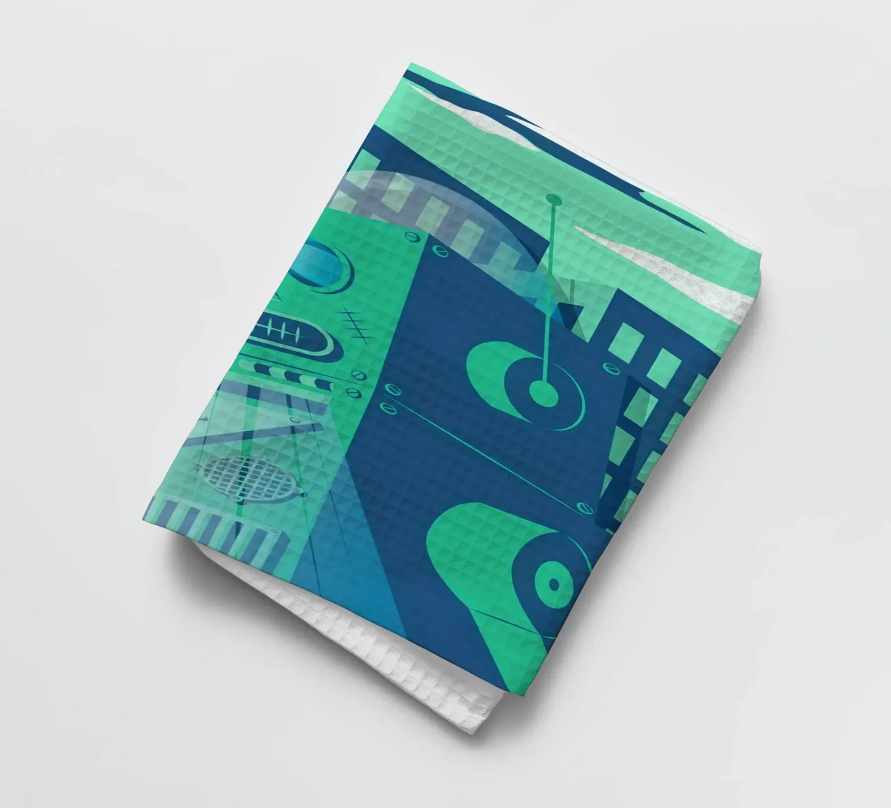 Intergalactic Geschirrtuch von The Poster Kid