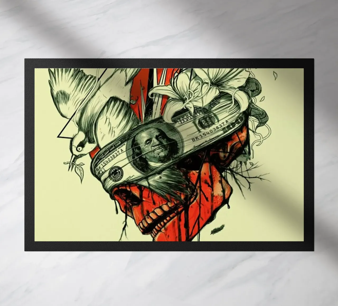 Blind deurmat van Nicebleed