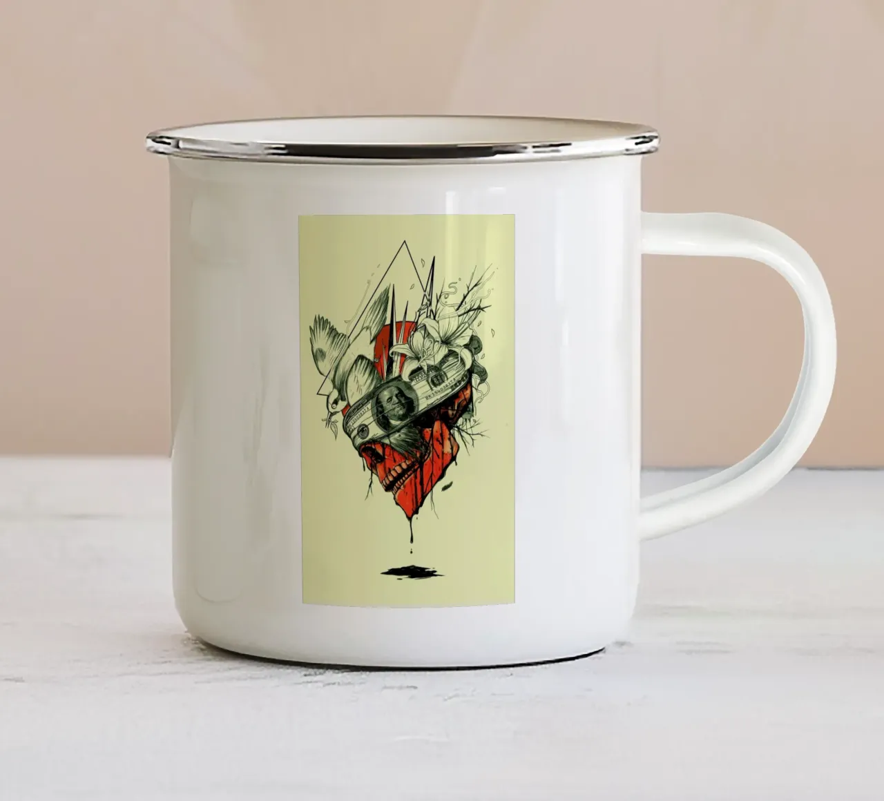 Blind tazza in smalto da Nicebleed
