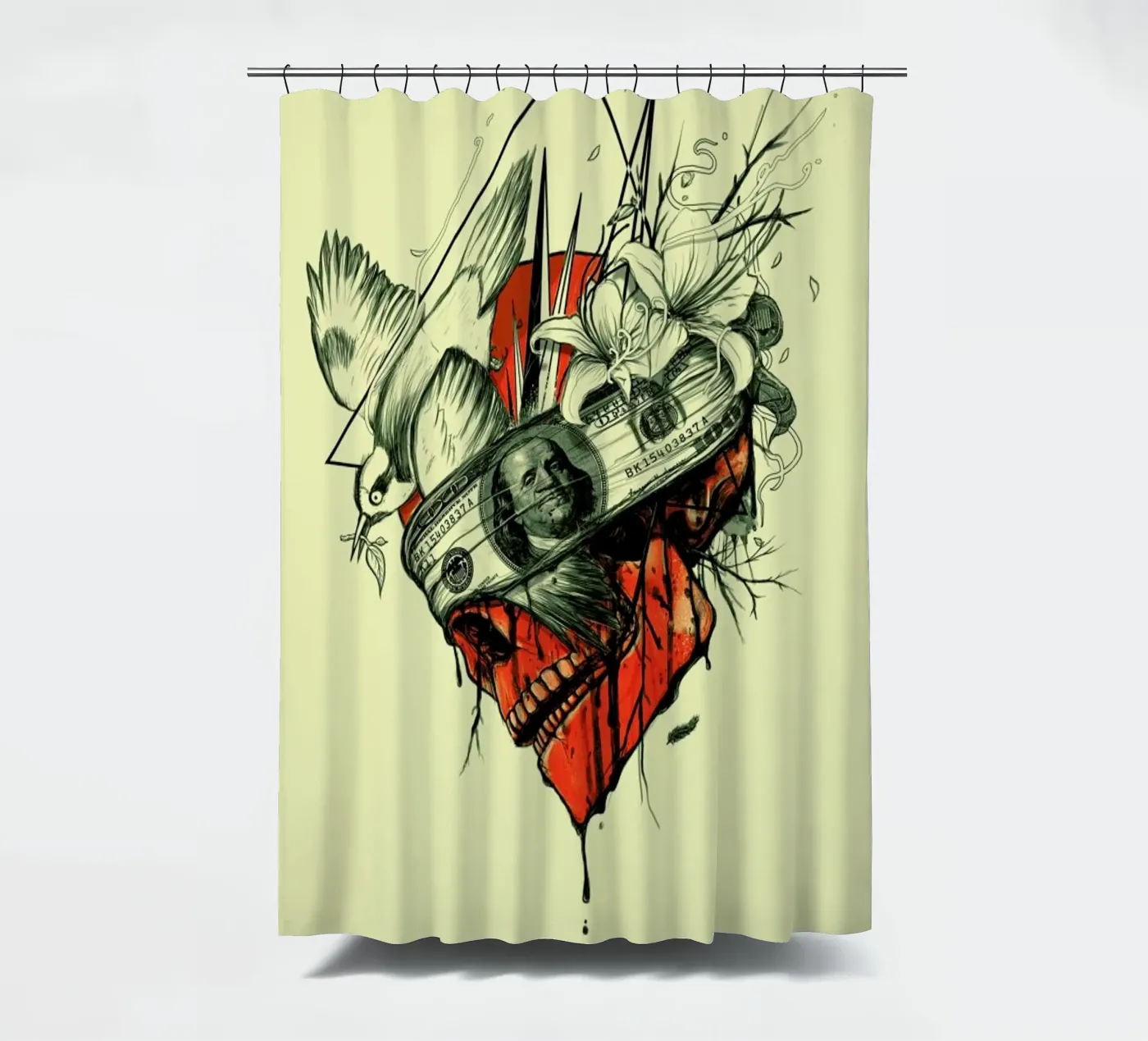 Blind Duschvorhang von Nicebleed